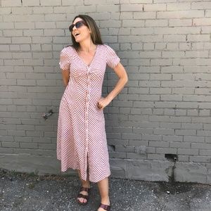 Max Studio button down dress